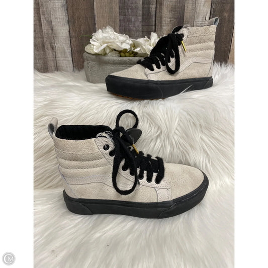 Shoes Sneakers By Vans In Cream, Size: 7.5