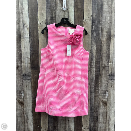 Dress Designer By Lilly Pulitzer In Checkered Pattern, Size: S