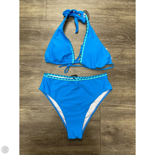 Swimsuit 2pc By Zaful In Blue, Size: M