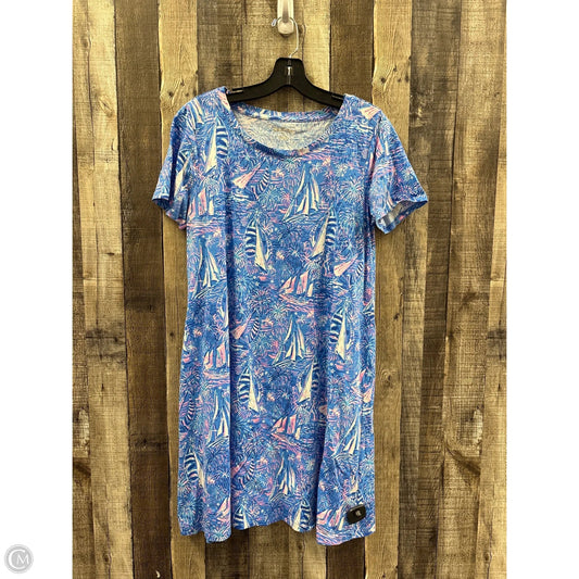 Dress Designer By Lilly Pulitzer In Blue, Size: M
