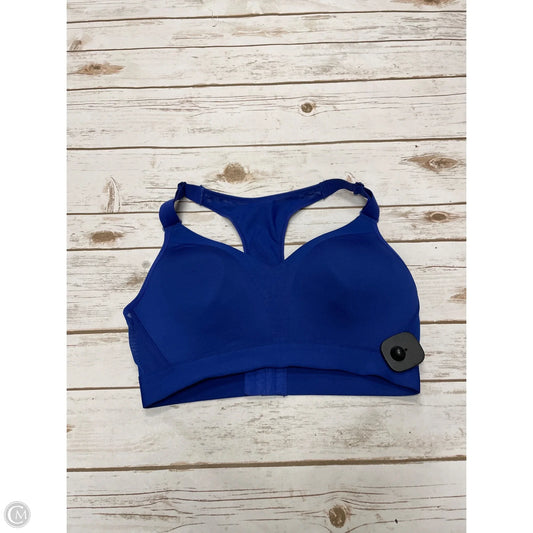 Athletic Bra By Spyder In Blue, Size: S