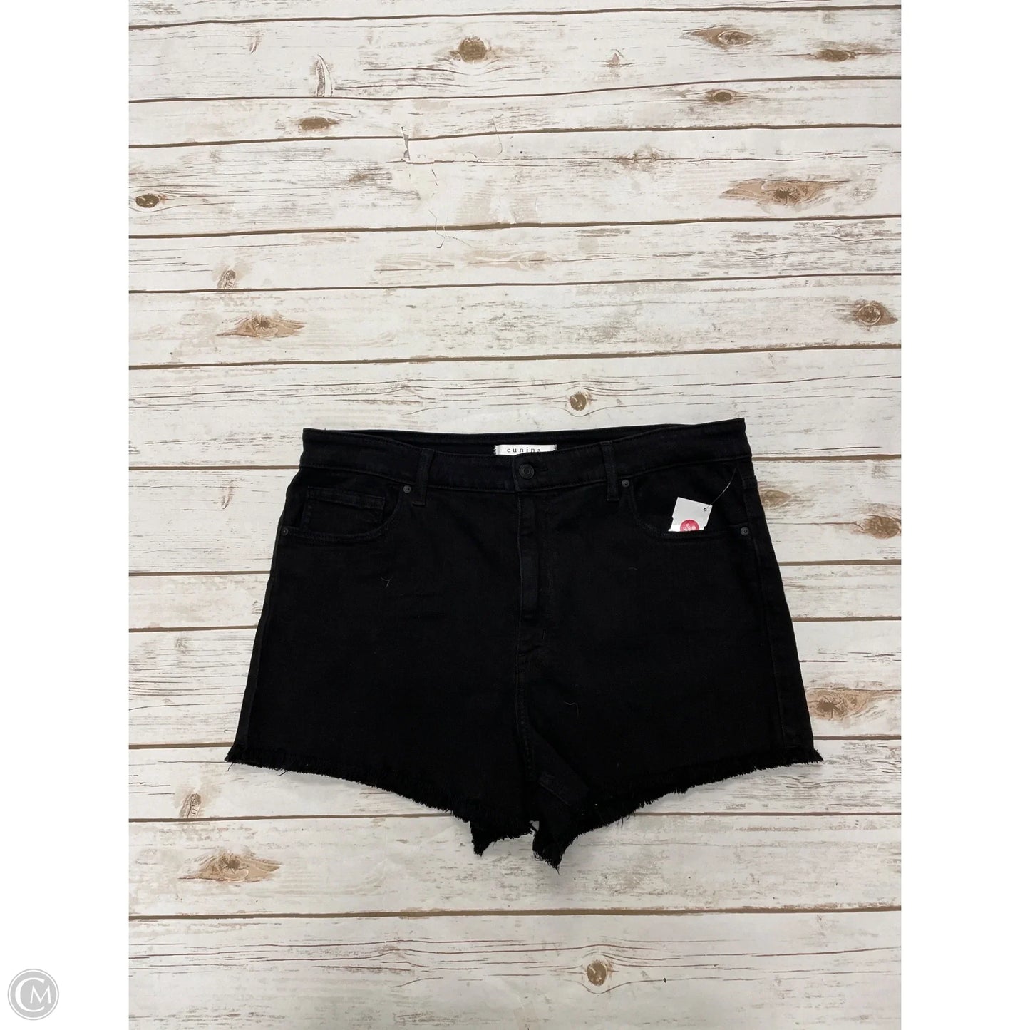 Shorts By Cme In Black Denim, Size: Xl