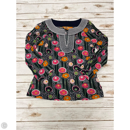 Top Long Sleeve Designer By Tory Burch In Multi-colored, Size: L