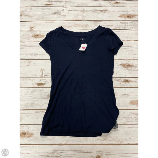 Top Short Sleeve Basic By Loft In Navy, Size: Xs