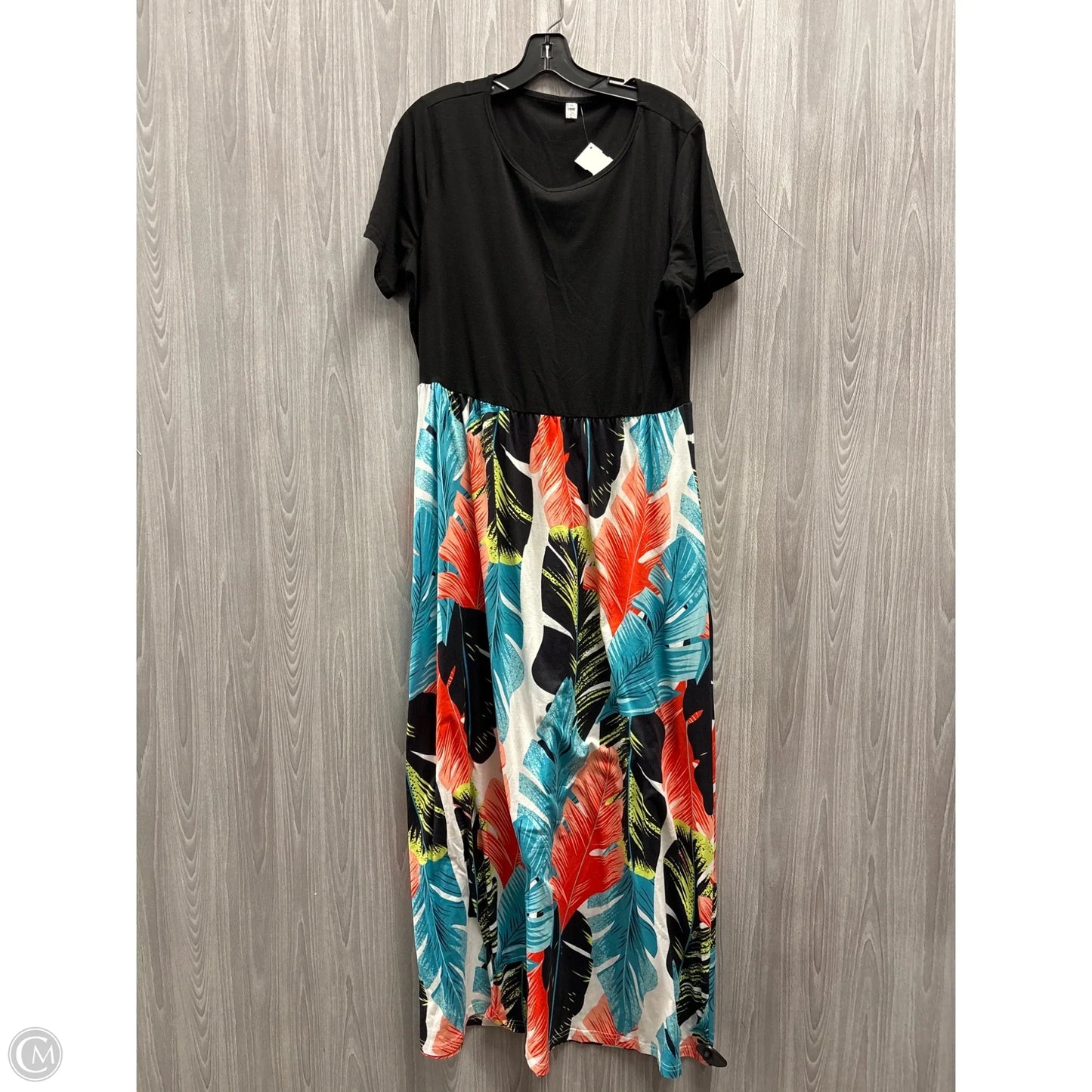Dress Casual Maxi By Cme In Multi-colored, Size: Xl