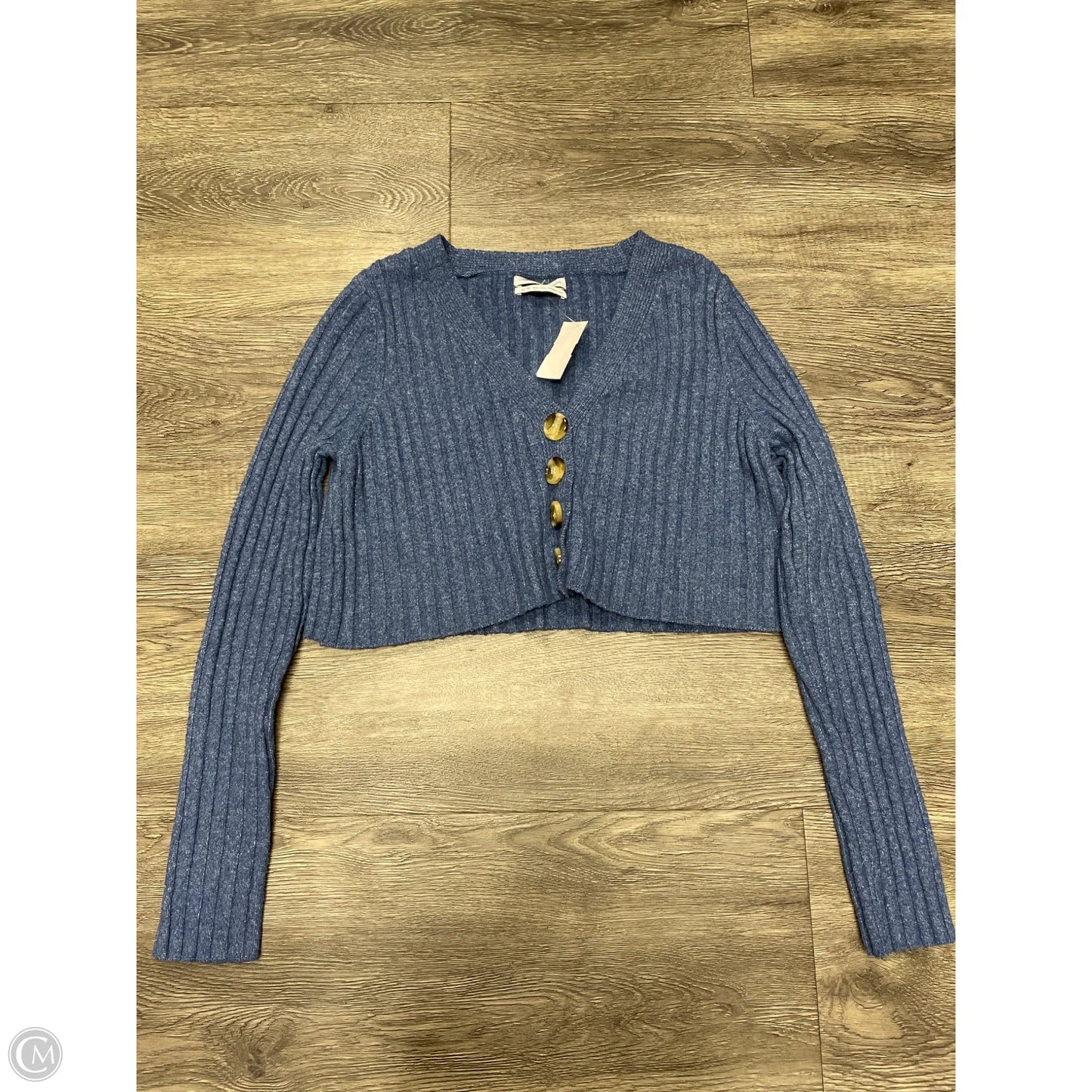 Cardigan By Urban Outfitters In Blue, Size: Xs