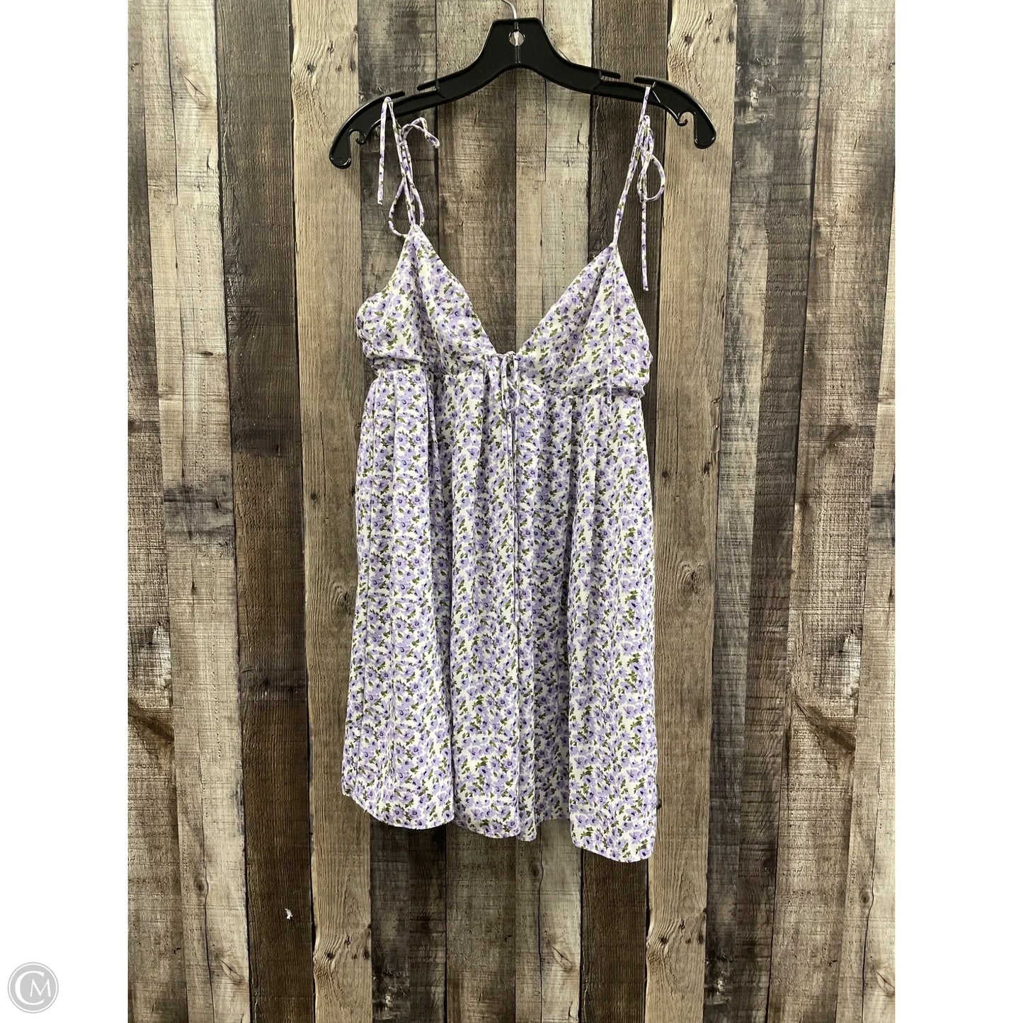 Dress Casual Short By Cme In Floral Print, Size: M