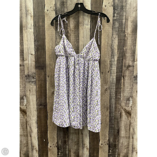 Dress Casual Short By Cme In Floral Print, Size: M