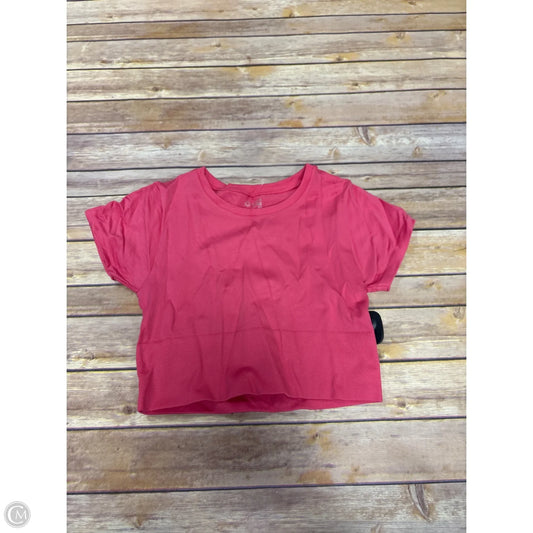 Top Short Sleeve By Aerie In Pink, Size: S