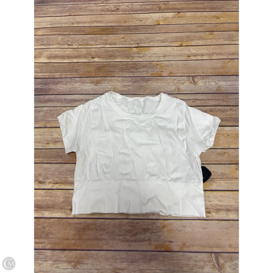Top Short Sleeve By Aerie In White, Size: M