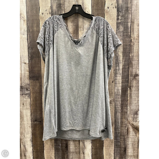 Top Sleeveless By Torrid In Grey, Size: 4