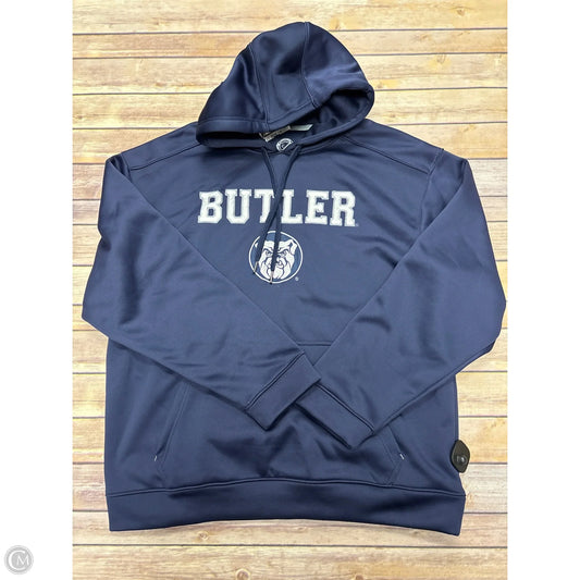 Sweatshirt Hoodie By Cme In Navy, Size: Xl