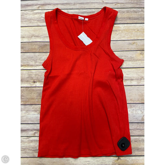 Tank Top By Gap In Red, Size: L