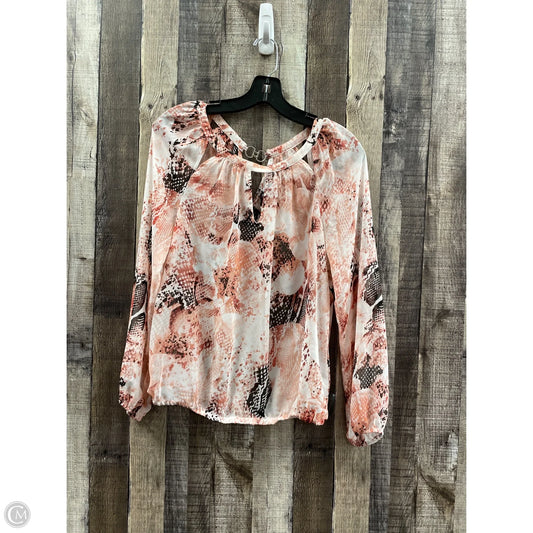 Top Long Sleeve By Jennifer Lopez In Multi-colored, Size: Xs