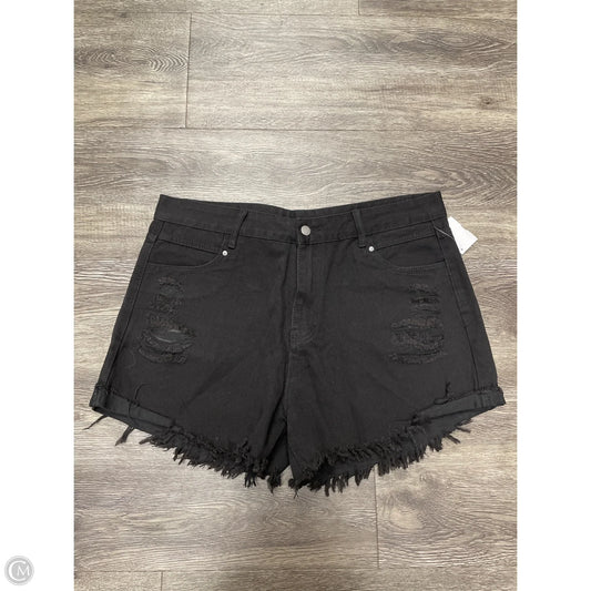 Shorts By Cmf In Black Denim, Size: Xxl