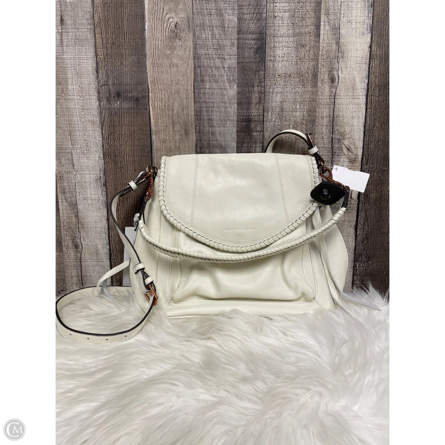 Crossbody Leather By Aimee Kestenberg, Size: Large