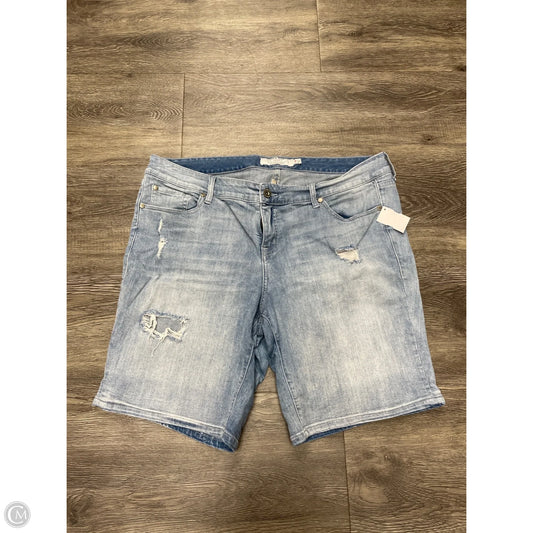 Shorts By Torrid In Blue Denim, Size: 18