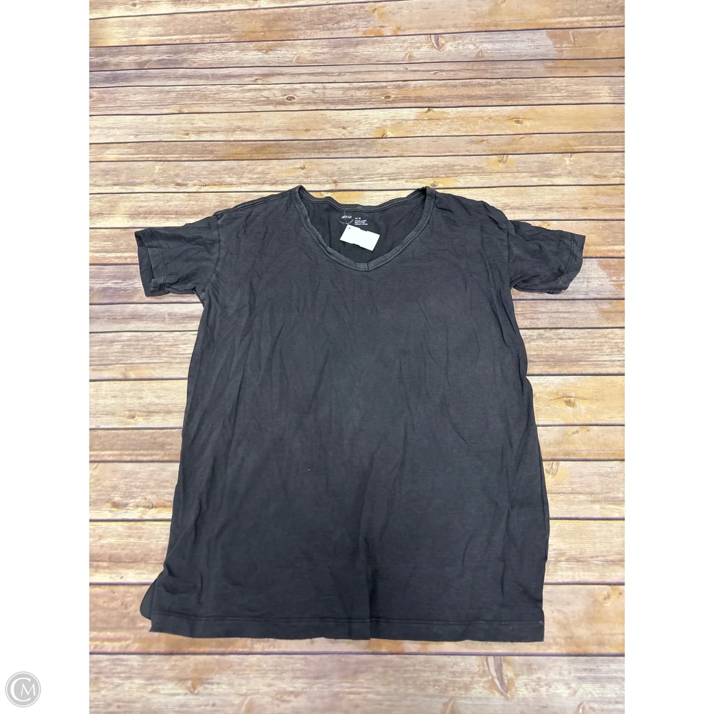 Top Short Sleeve Basic By Aerie In Grey, Size: Xs