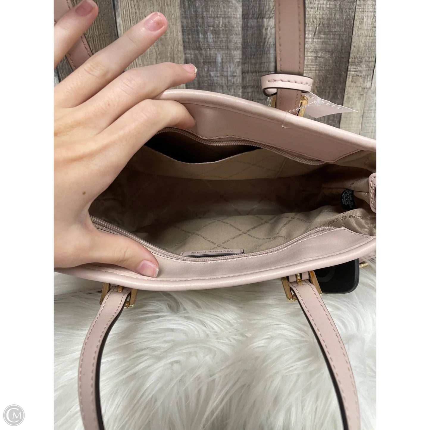 Crossbody Designer By Michael Kors, Size: Medium