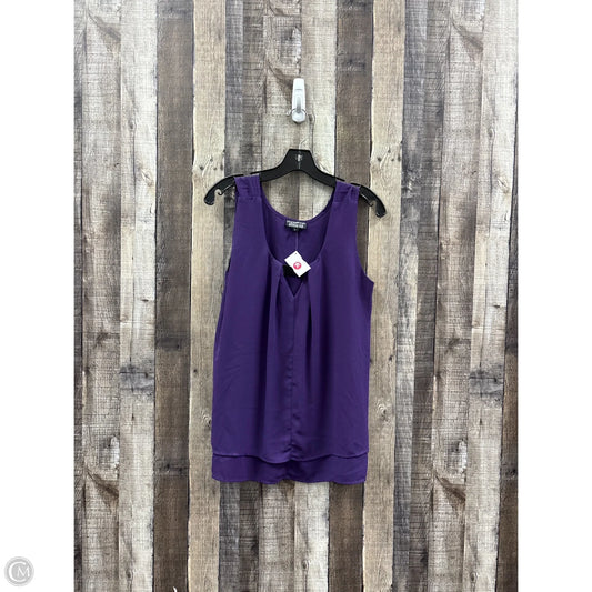 Top Sleeveless By Papermoon In Purple, Size: L