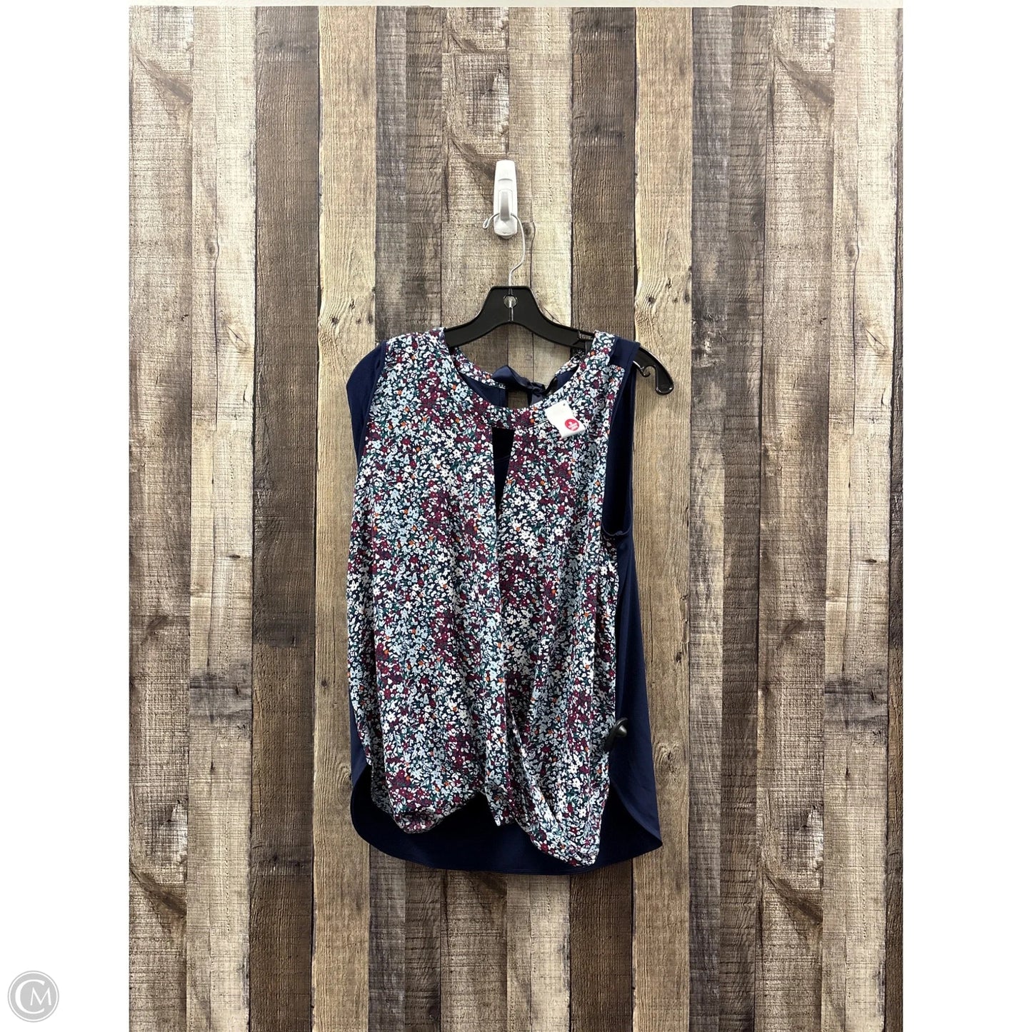 Top Sleeveless By 41 Hawthorn In Blue, Size: L