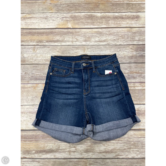 Shorts By Judy Blue In Blue Denim, Size: M