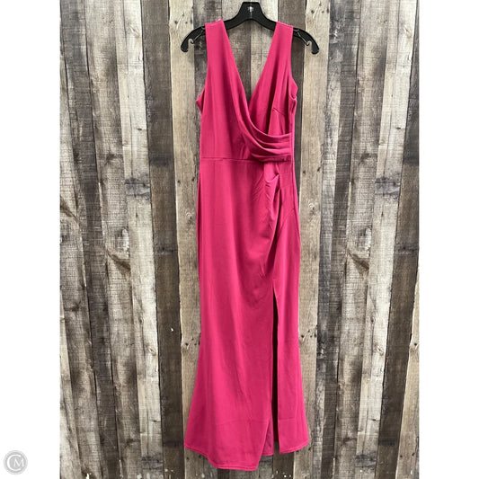 Dress Casual Maxi By Cme In Pink, Size: M