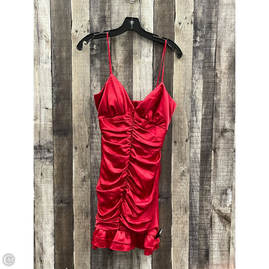 Dress Party Short By Cme In Red, Size: S