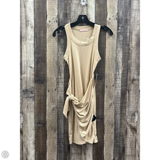 Dress Casual Short By Cme In Beige, Size: S