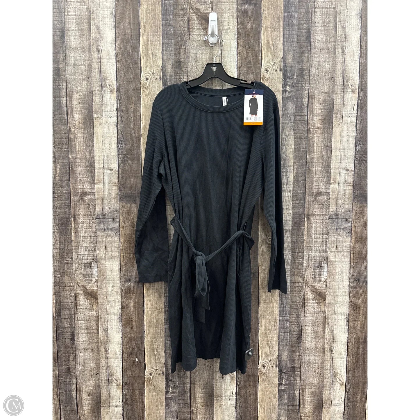 Dress Casual Midi By Cme In Black, Size: Xxl