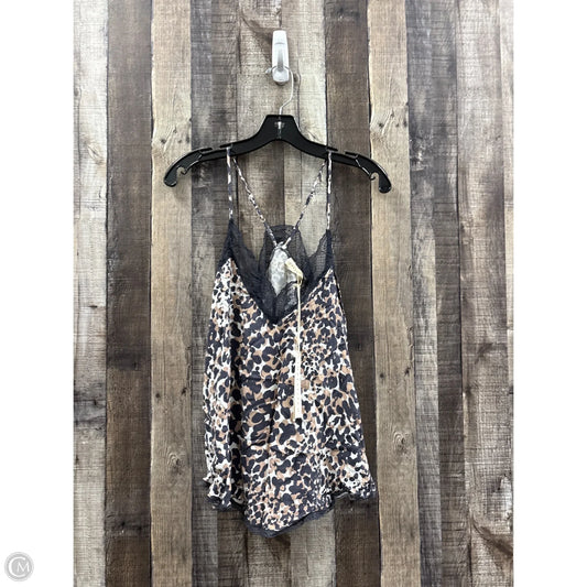 Top Sleeveless By Lovestitch In Animal Print, Size: L