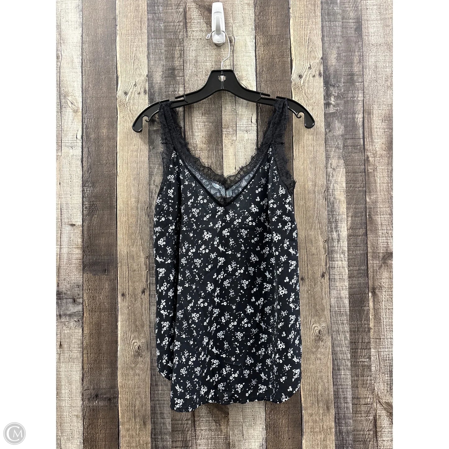 Top Sleeveless By Cmc In Black, Size: L