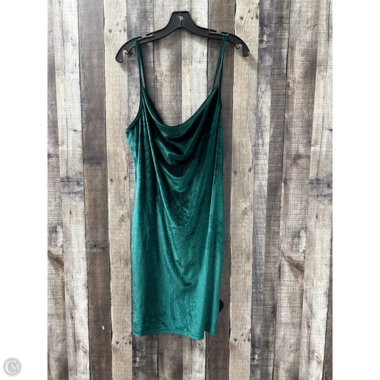 Dress Party Short By Shein In Green, Size: 1x
