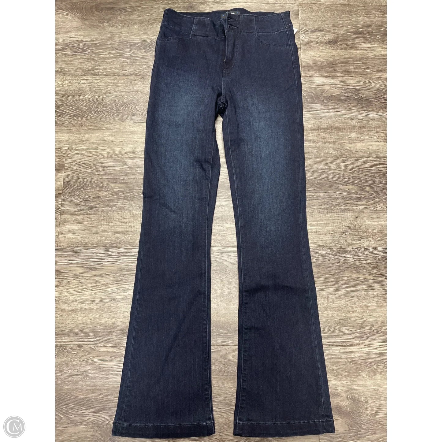 Jeans Flared By Paige In Blue Denim, Size: 2