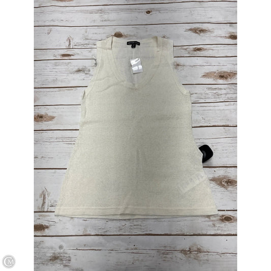 Top Sleeveless By James Perse In Cream, Size: S