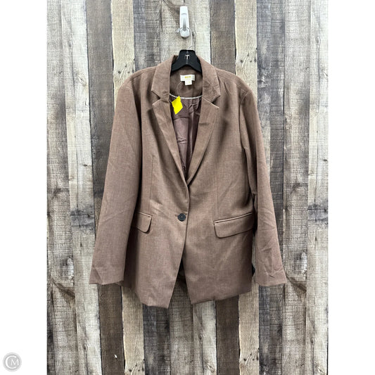 Blazer By Maeve In Brown, Size: L