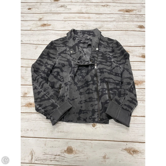 Jacket Moto By Marrakech In Tie Dye Print, Size: L