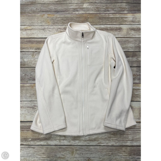 Jacket Fleece By Andrew Marc In Cream, Size: L