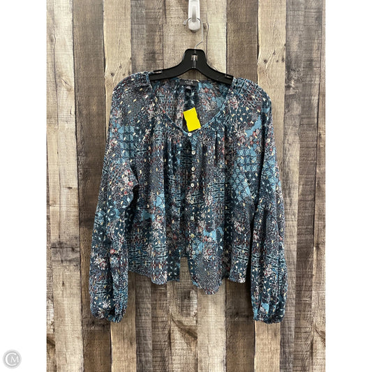 Top Long Sleeve By Cme In Multi-colored, Size: Mp