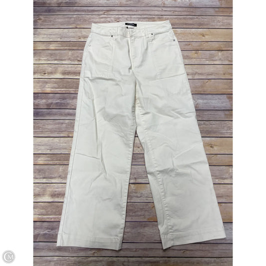 Jeans Wide Leg By D Jeans In Cream, Size: 10