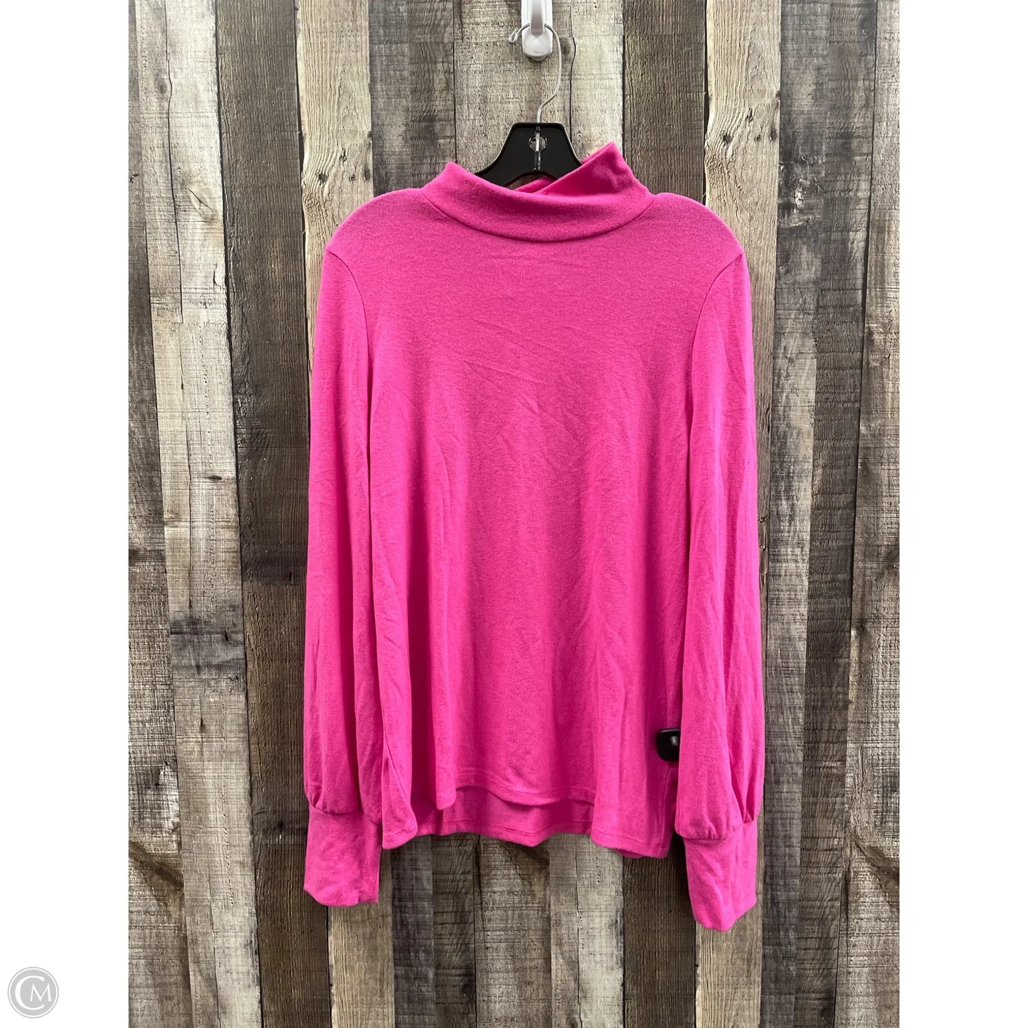 Top Long Sleeve By J. Crew In Pink, Size: Xl