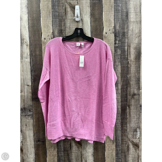Top Long Sleeve By Gap In Pink, Size: Xl