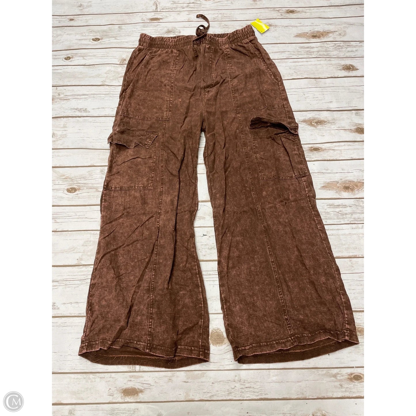 Pants Cargo & Utility By Zenana In Brown, Size: L