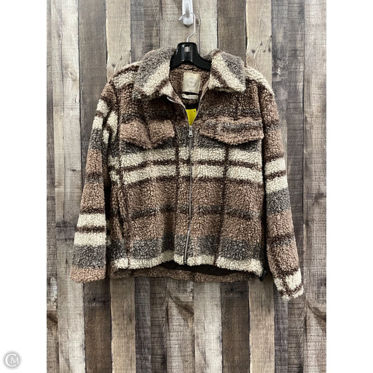 Jacket Faux Fur & Sherpa By Stoosh In Multi-colored, Size: S