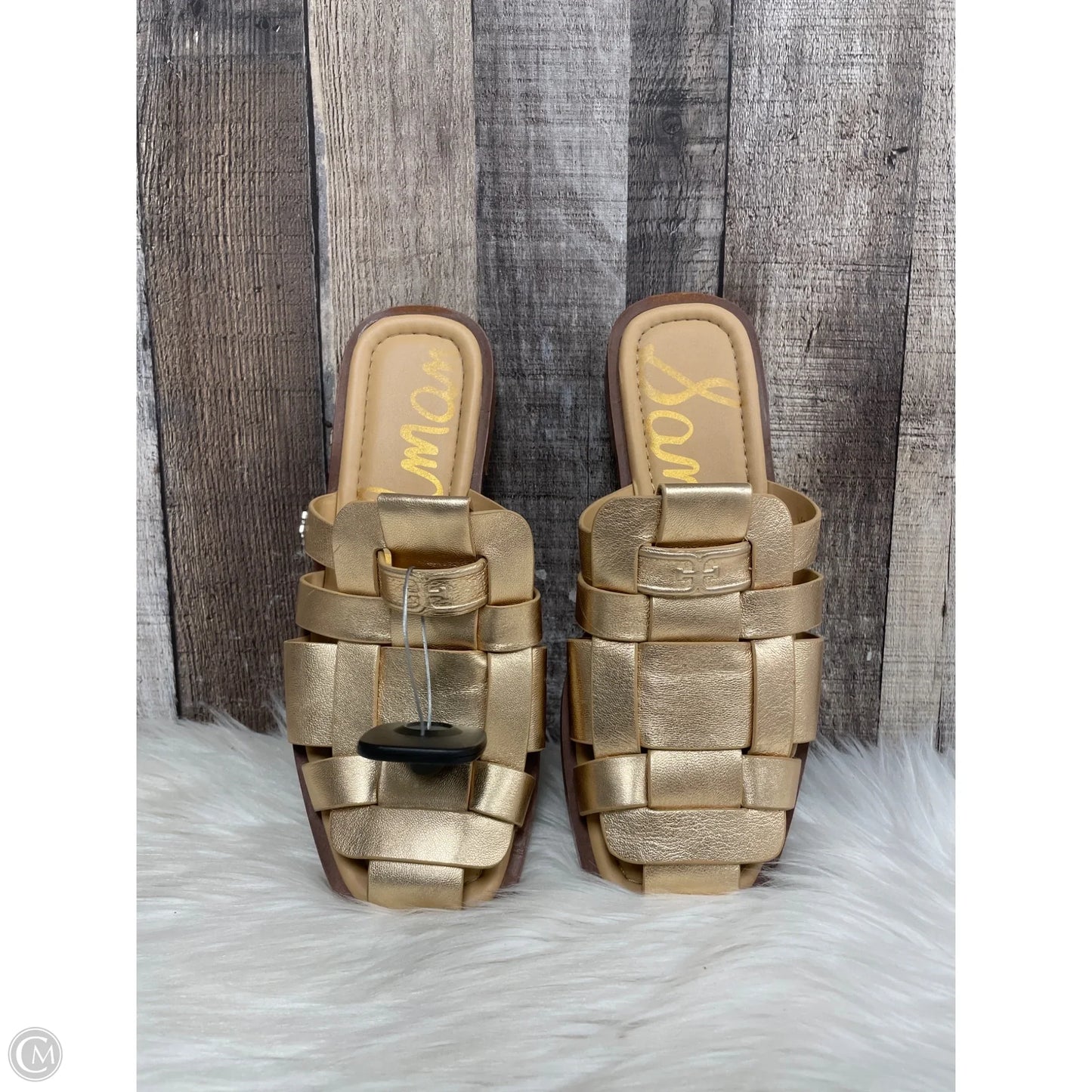 Shoes Flats By Sam Edelman In Gold, Size: 8.5