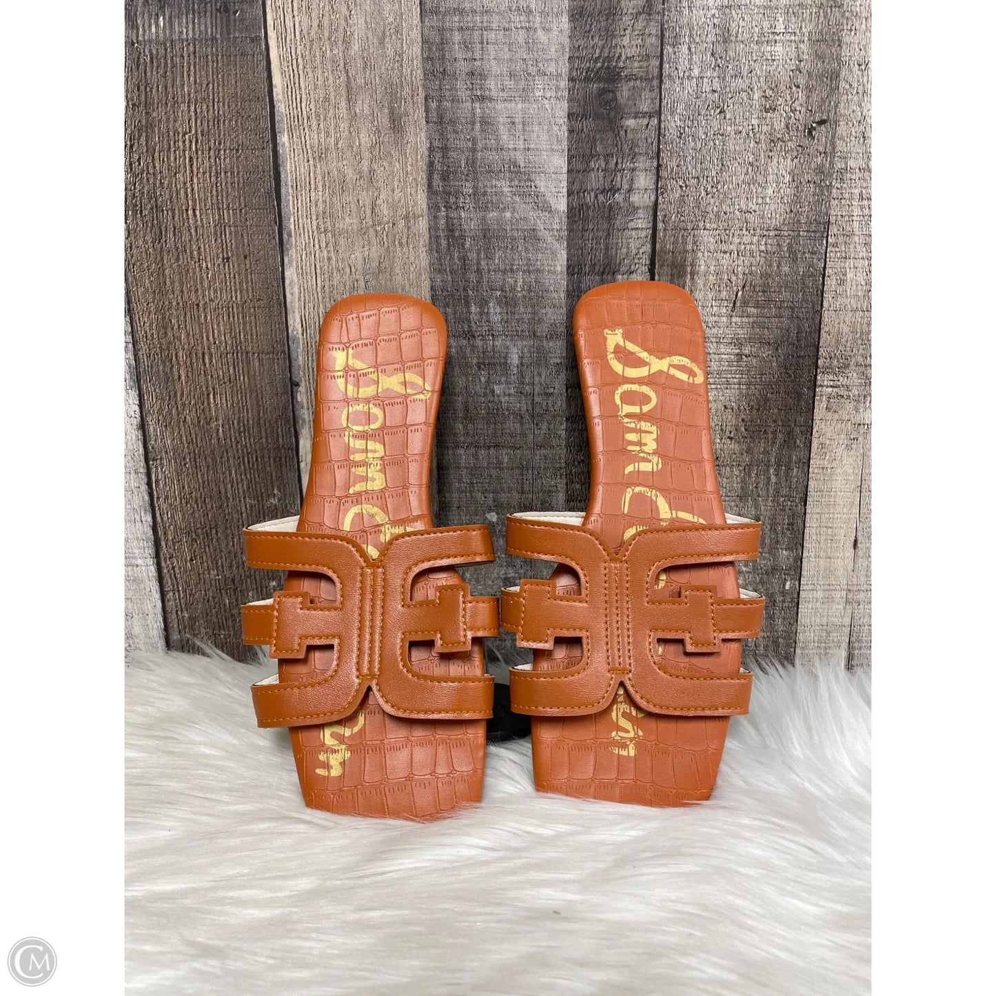 Sandals Flats By Sam Edelman In Brown, Size: 8