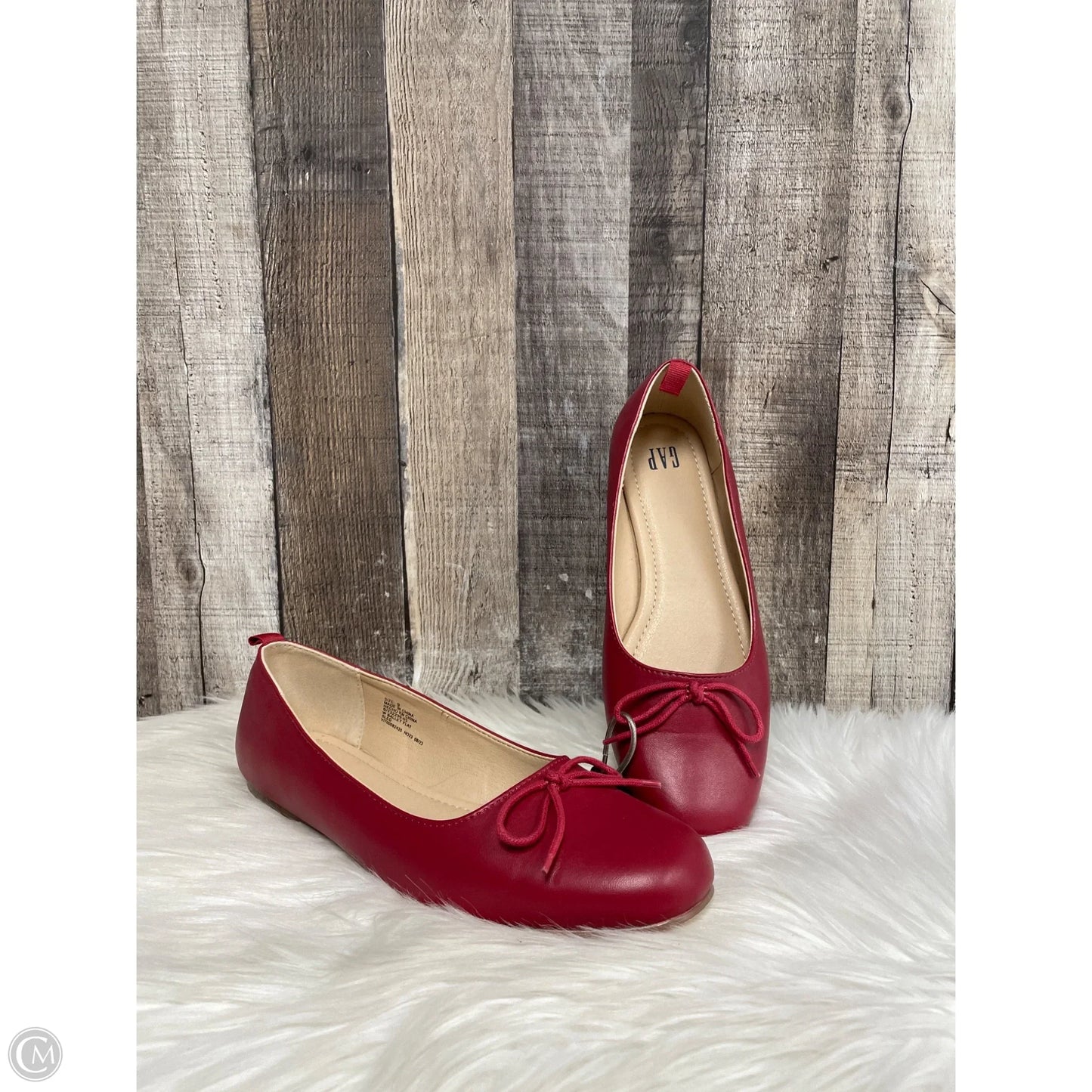 Shoes Flats By Gap In Red, Size: 9