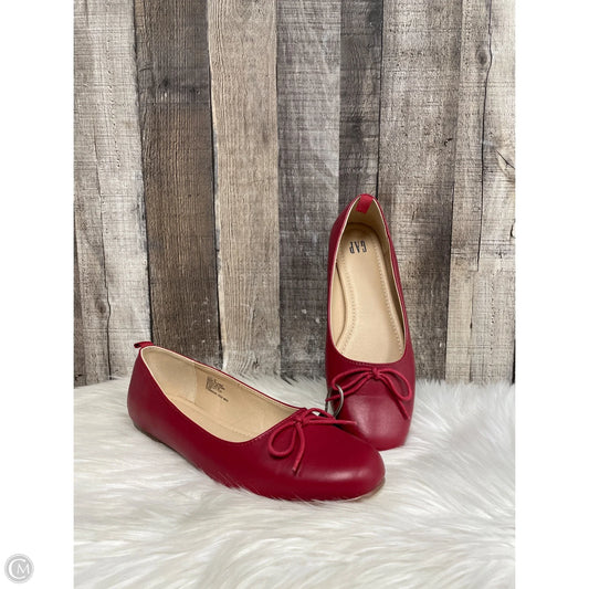 Shoes Flats By Gap In Red, Size: 9