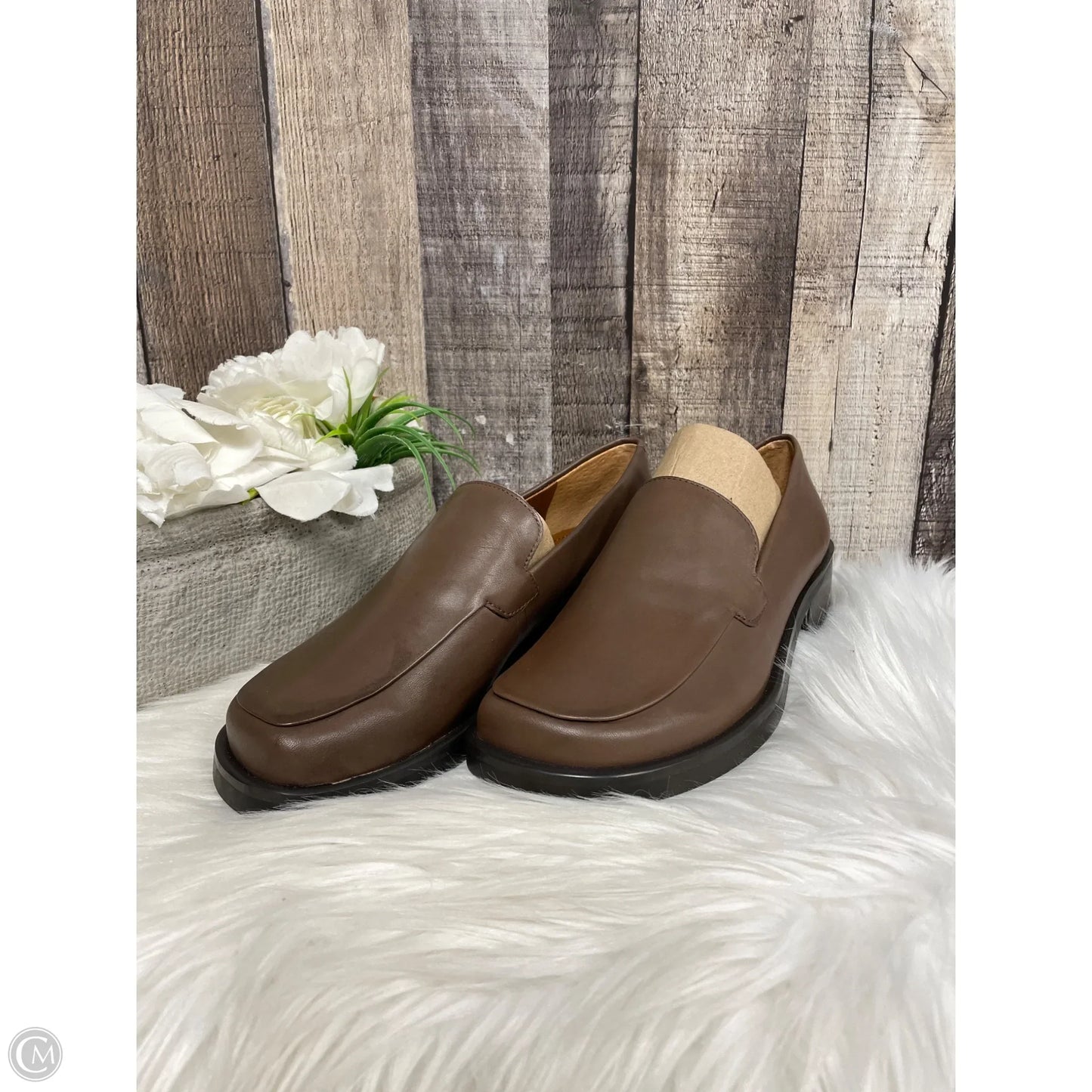 Shoes Heels Block By Franco Sarto In Brown, Size: 5.5