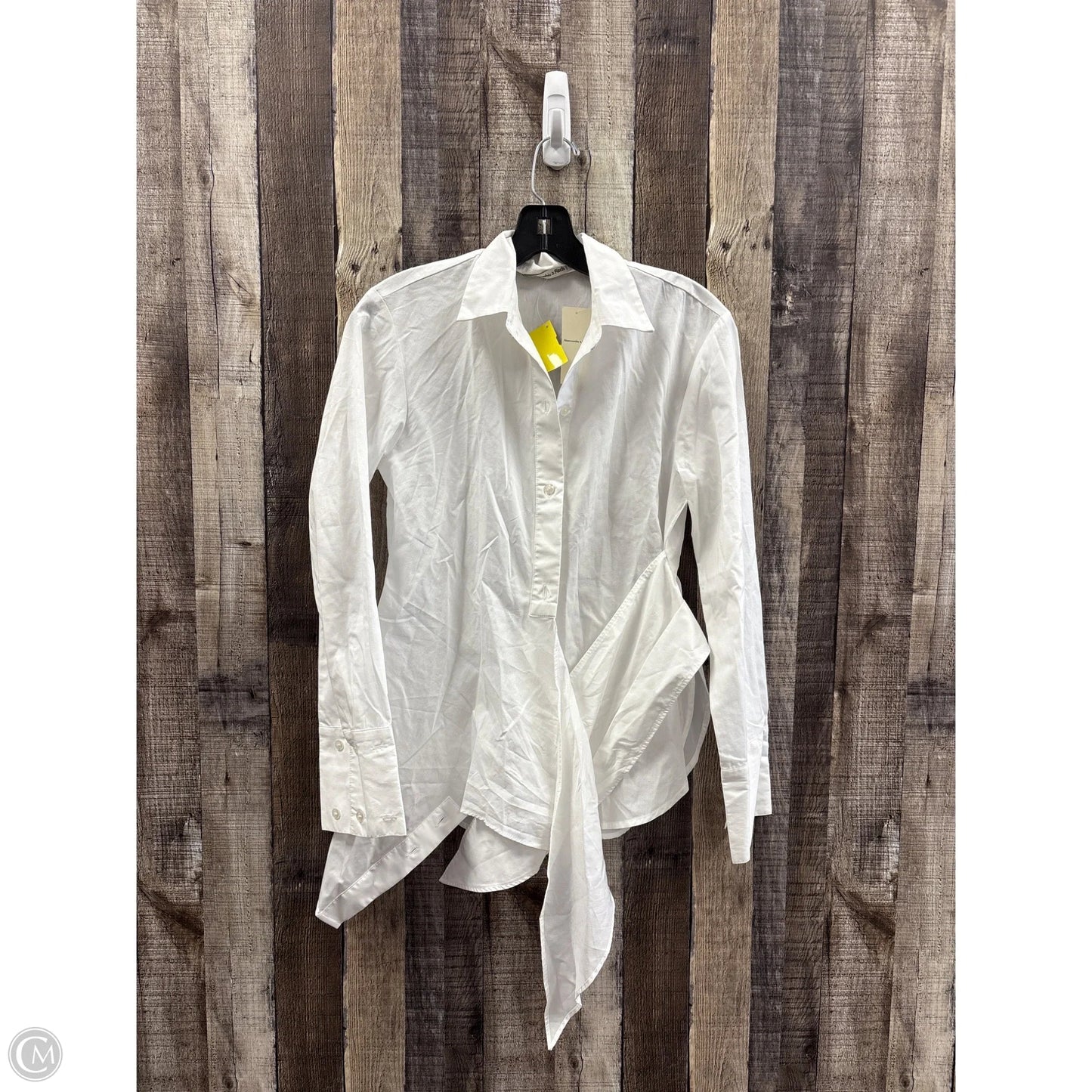 Top Long Sleeve By Abercrombie And Fitch In White, Size: Xs